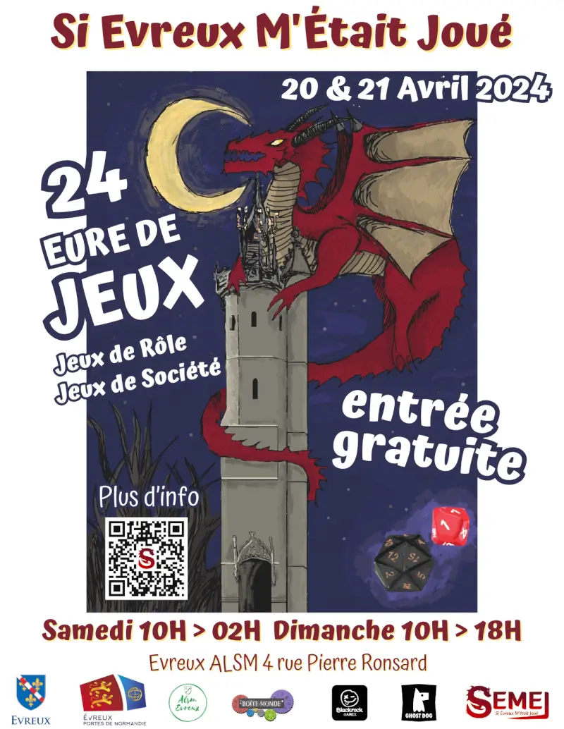 Official poster Si Évreux M'Était Joué 2024