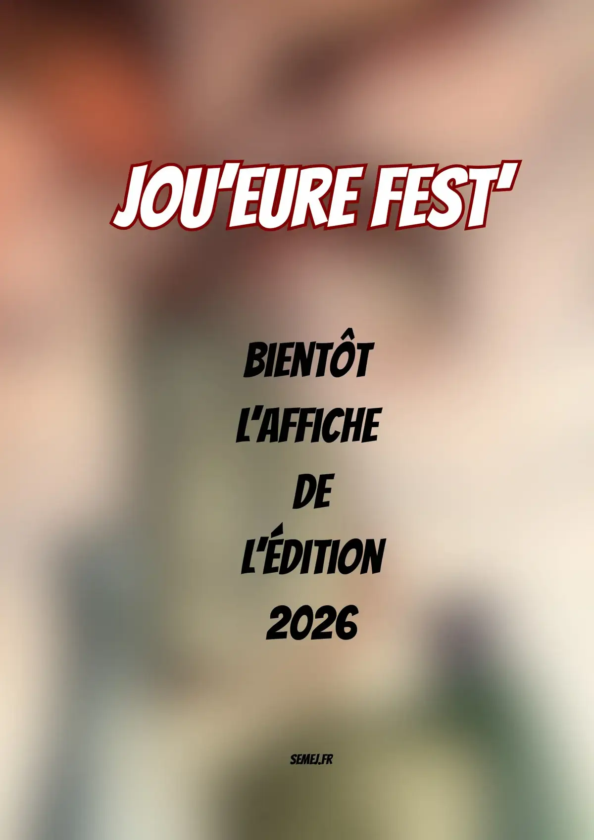 Official poster Jou'Eure Fest' 2026 2026