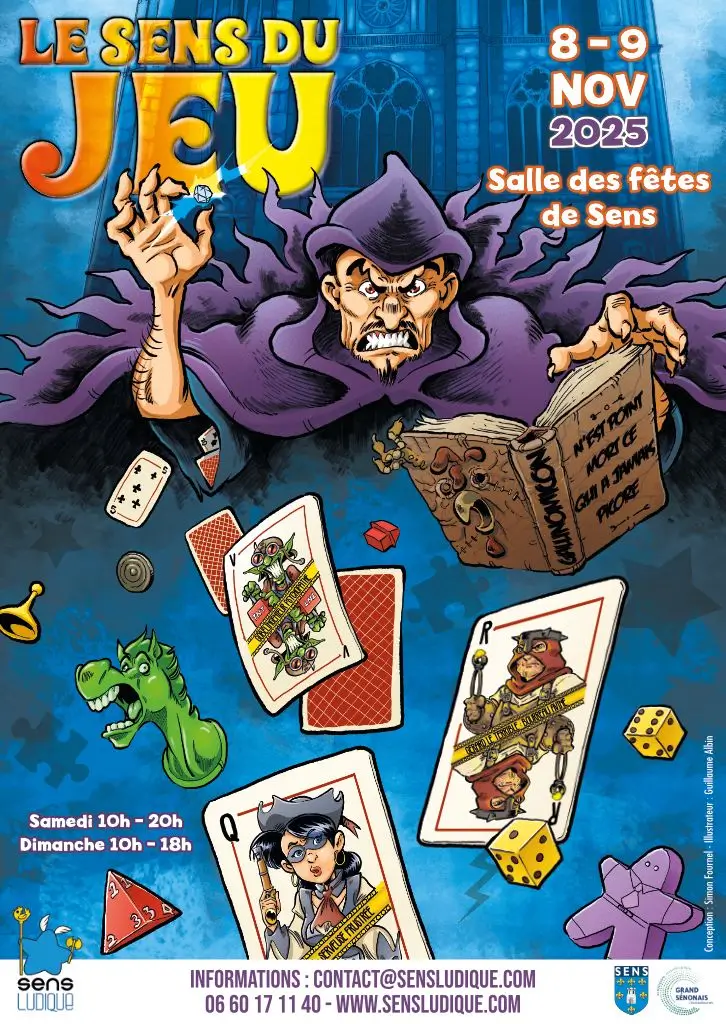 Affiche officielle Le Sens du Jeu 2025