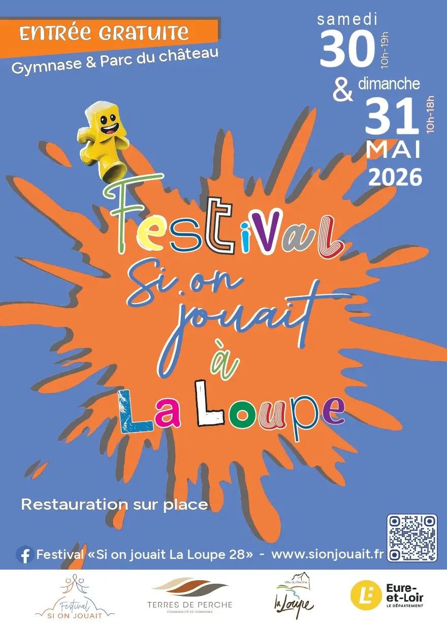 Affiche officielle Si on jouait à La Loupe 2026