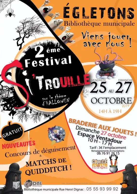 Affiche officielle Si'Trouille 2019