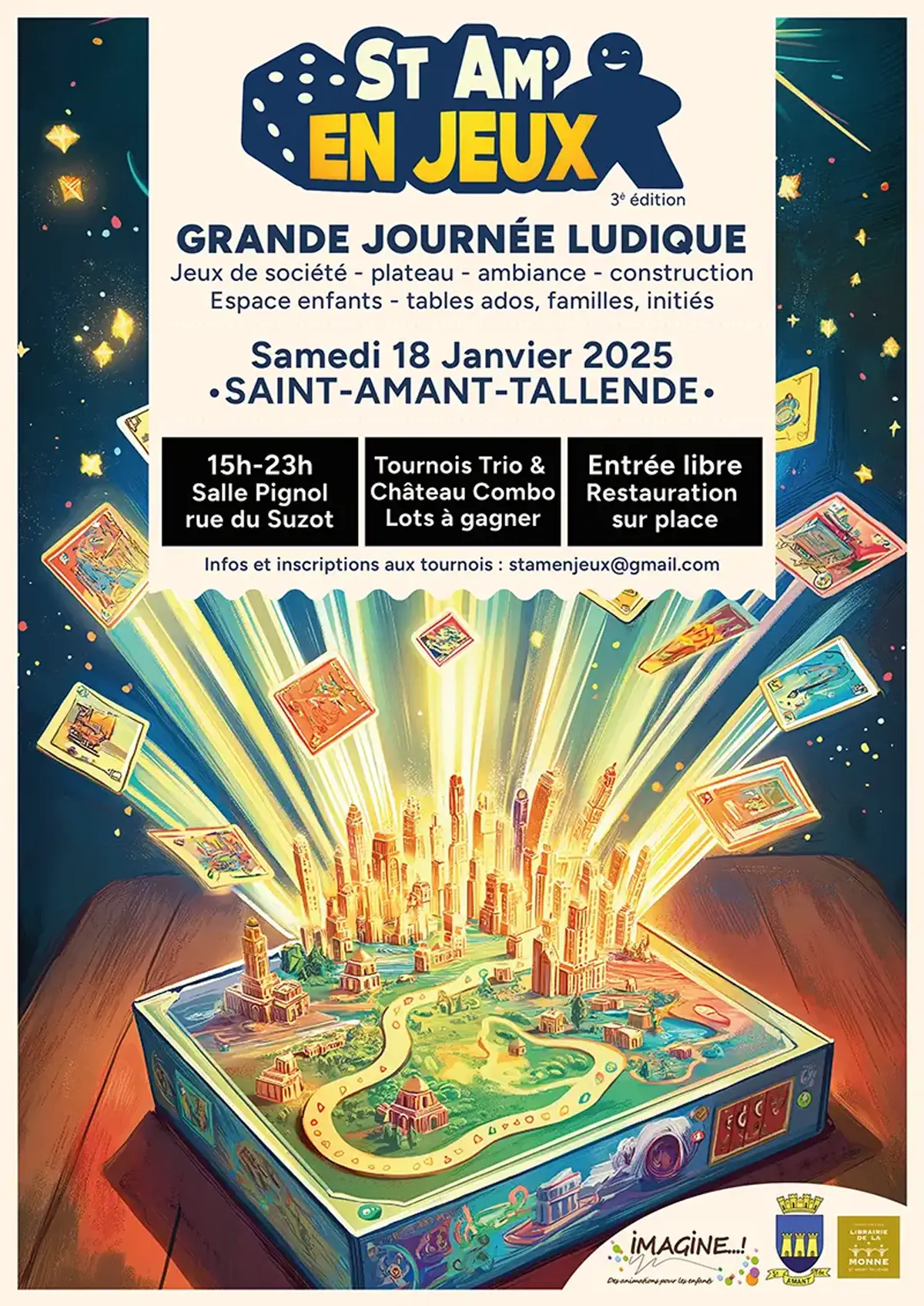 Affiche officielle St Am' En Jeux 2025