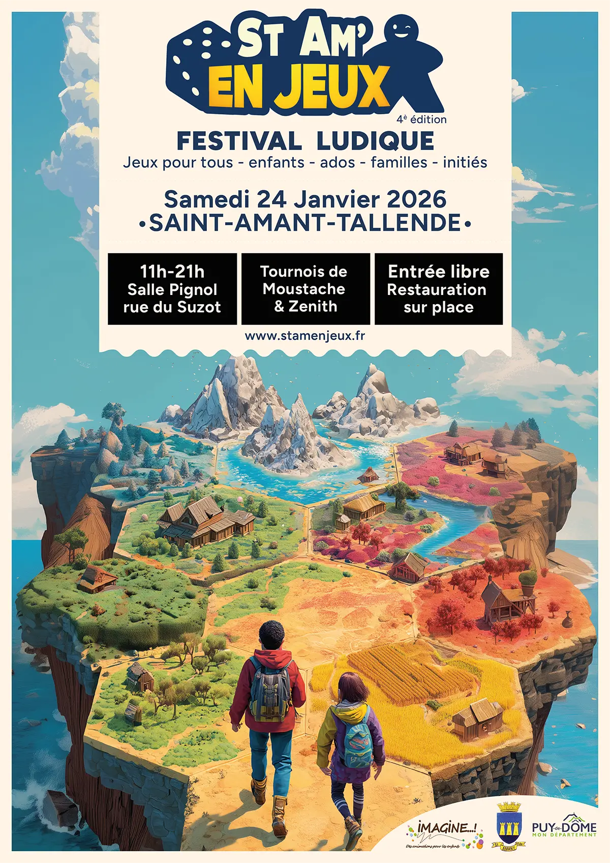 Affiche officielle St Am' En Jeux 2026