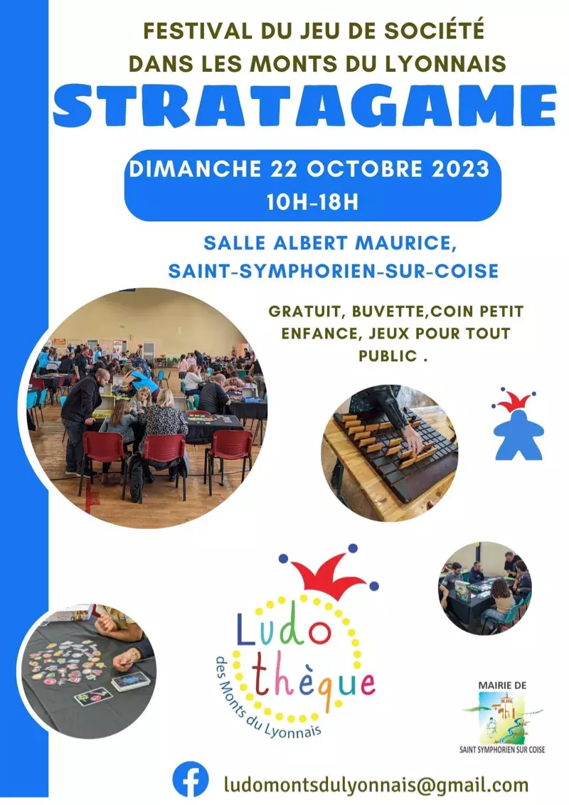 Affiche officielle Stratagame 2023