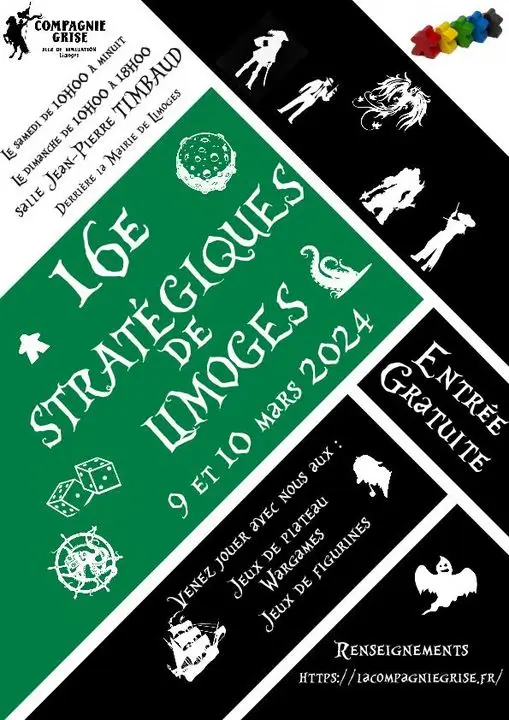 Affiche officielle Stratégiques de Limoges 2024