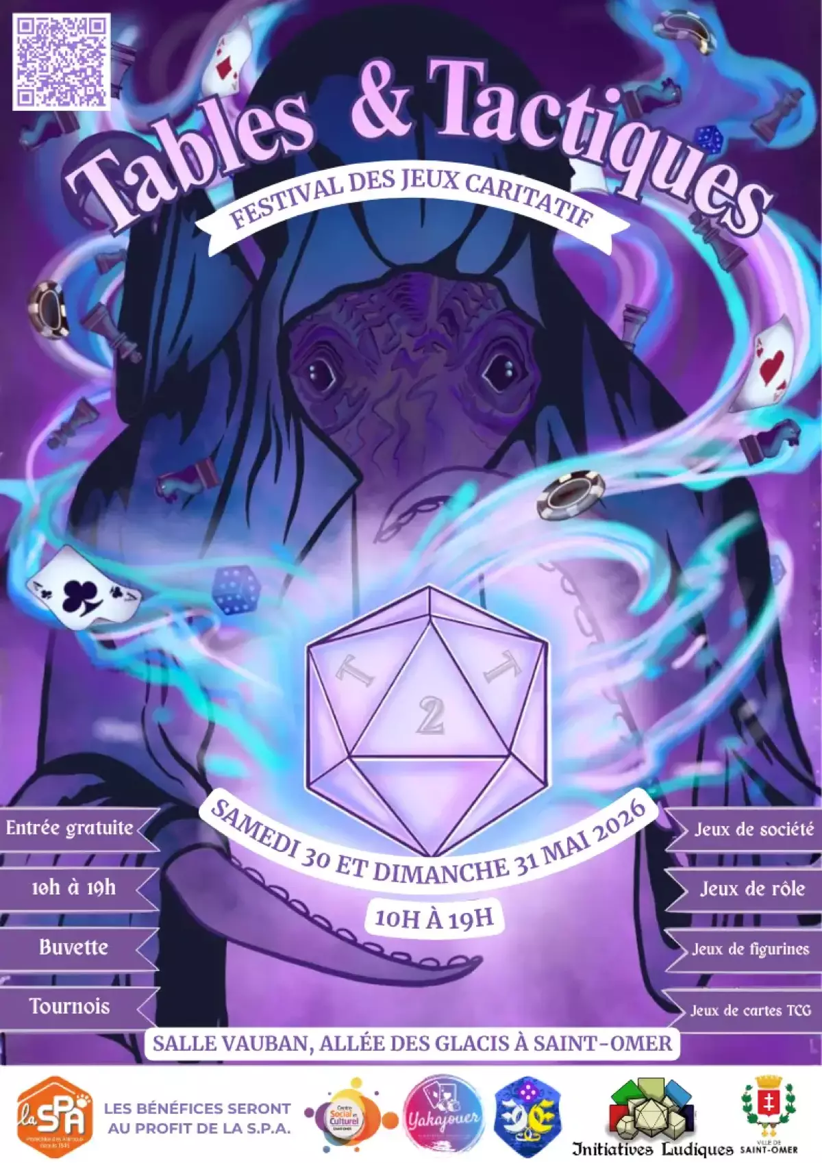Affiche officielle Tables & Tactiques 2026
