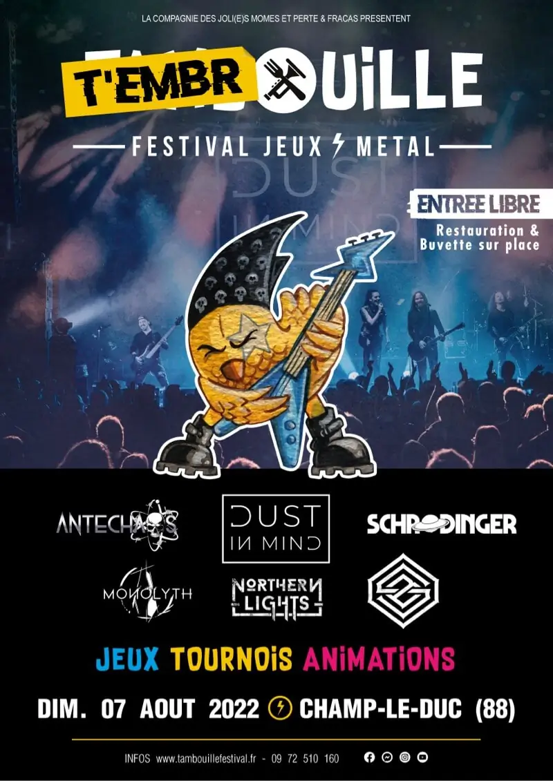 Affiche officielle T'embrouille Festival 2022