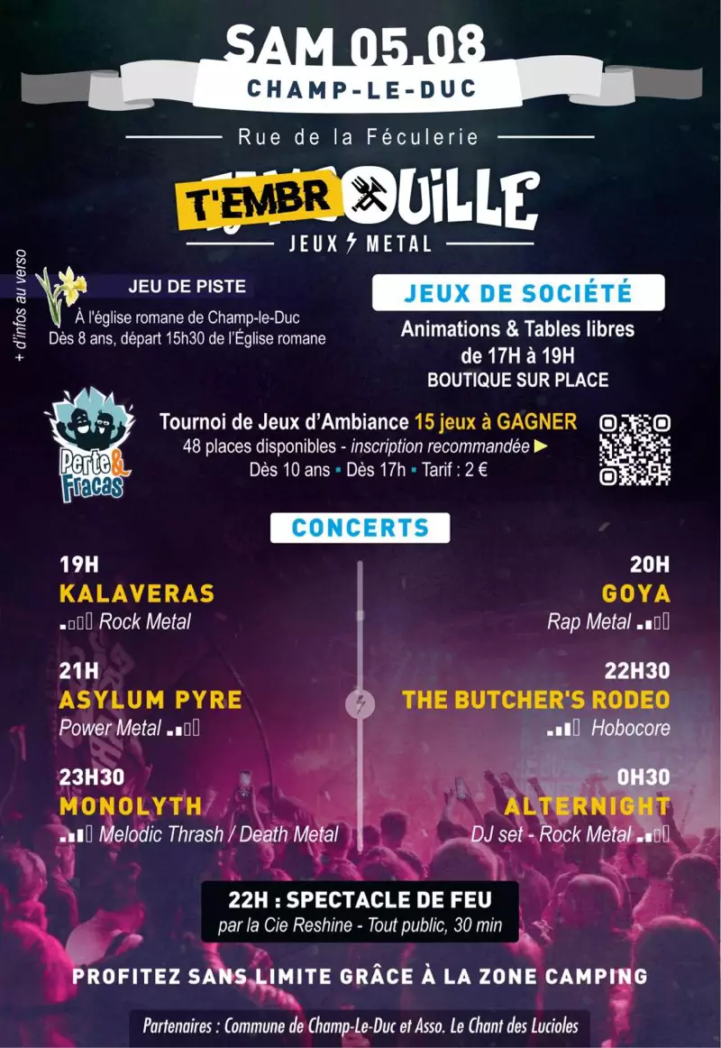 Affiche officielle T'embrouille Festival 2023