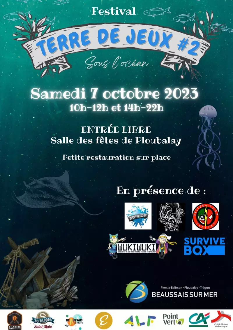Official poster Terre de Jeux 2023