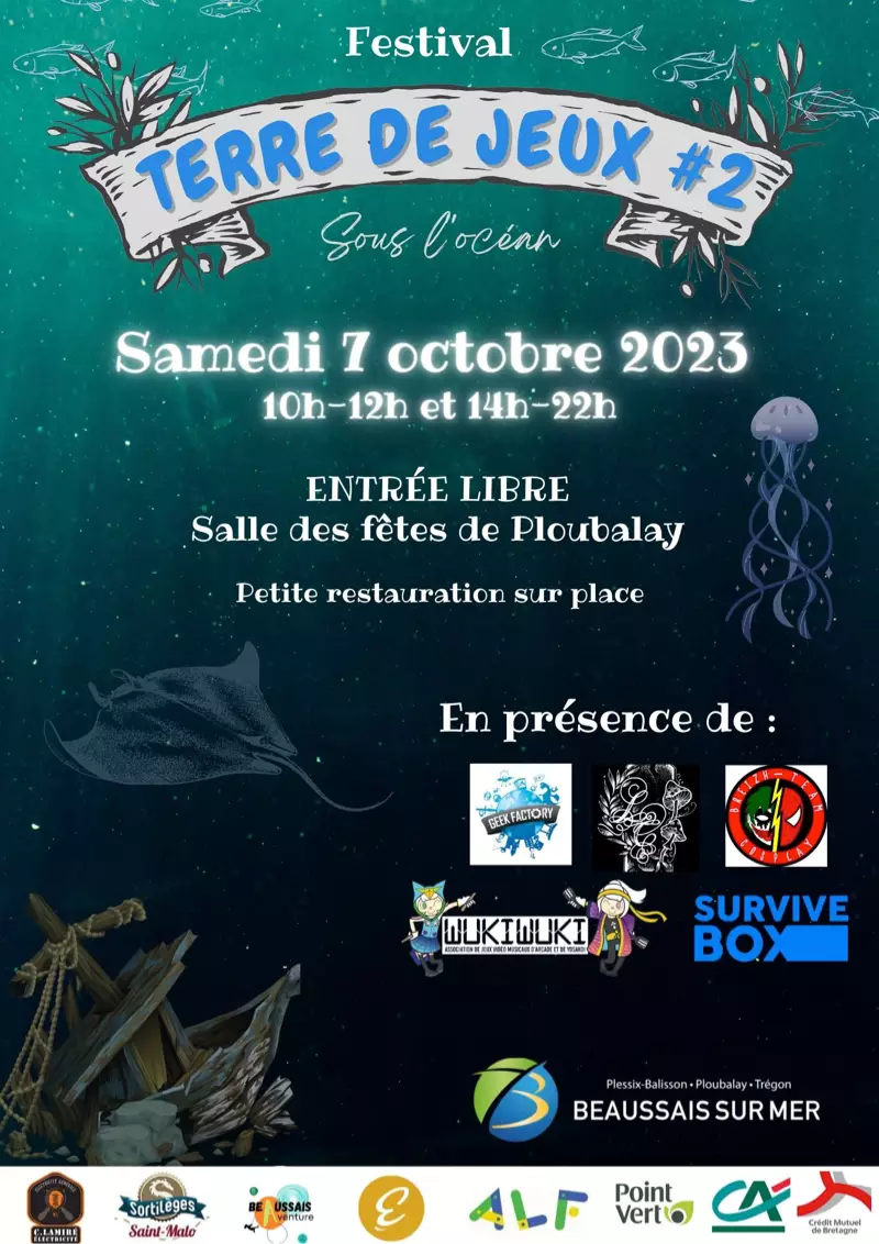 Affiche officielle Terre de Jeux 2023