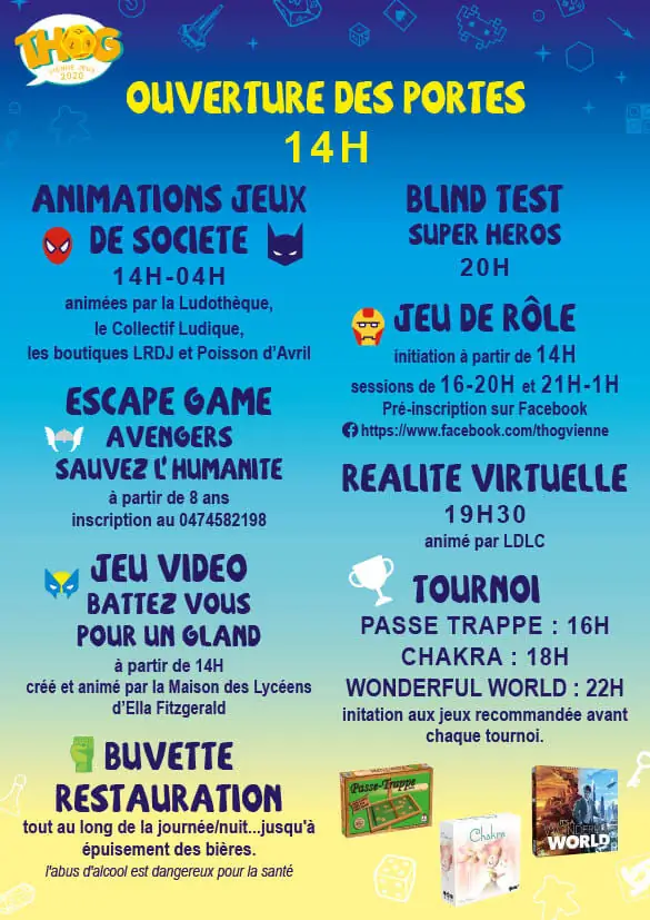 Affiche officielle The house of games 2020