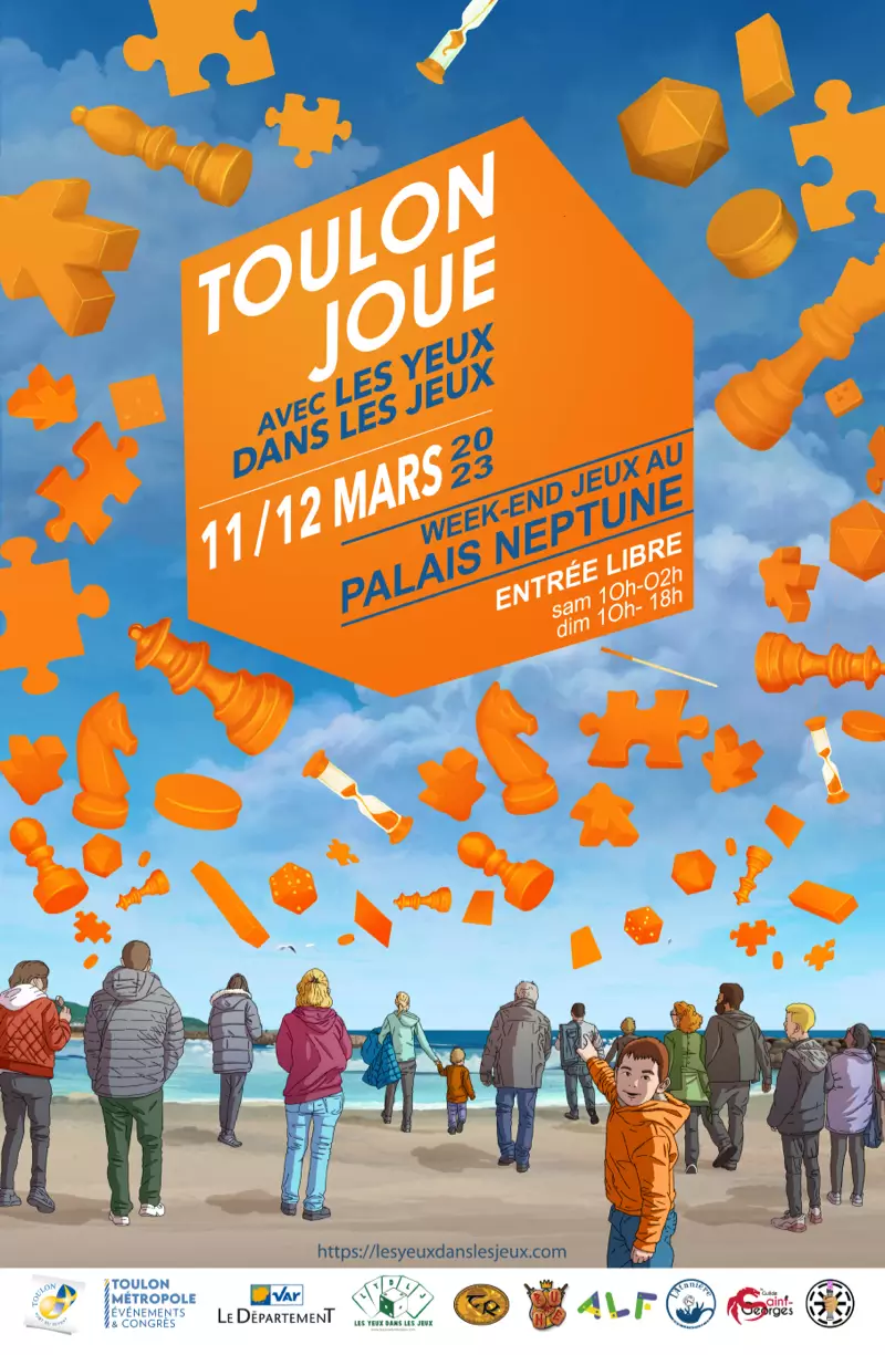 Official poster Toulon joue 2023