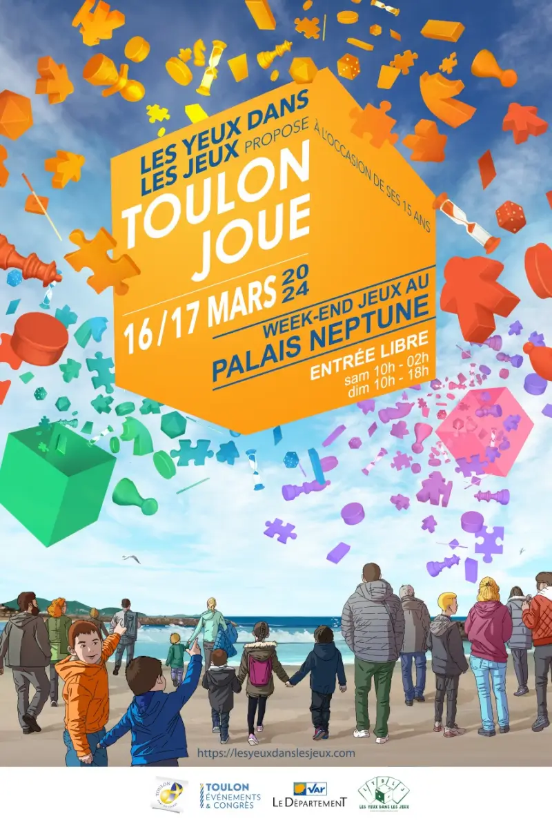 Affiche officielle Toulon joue 2024