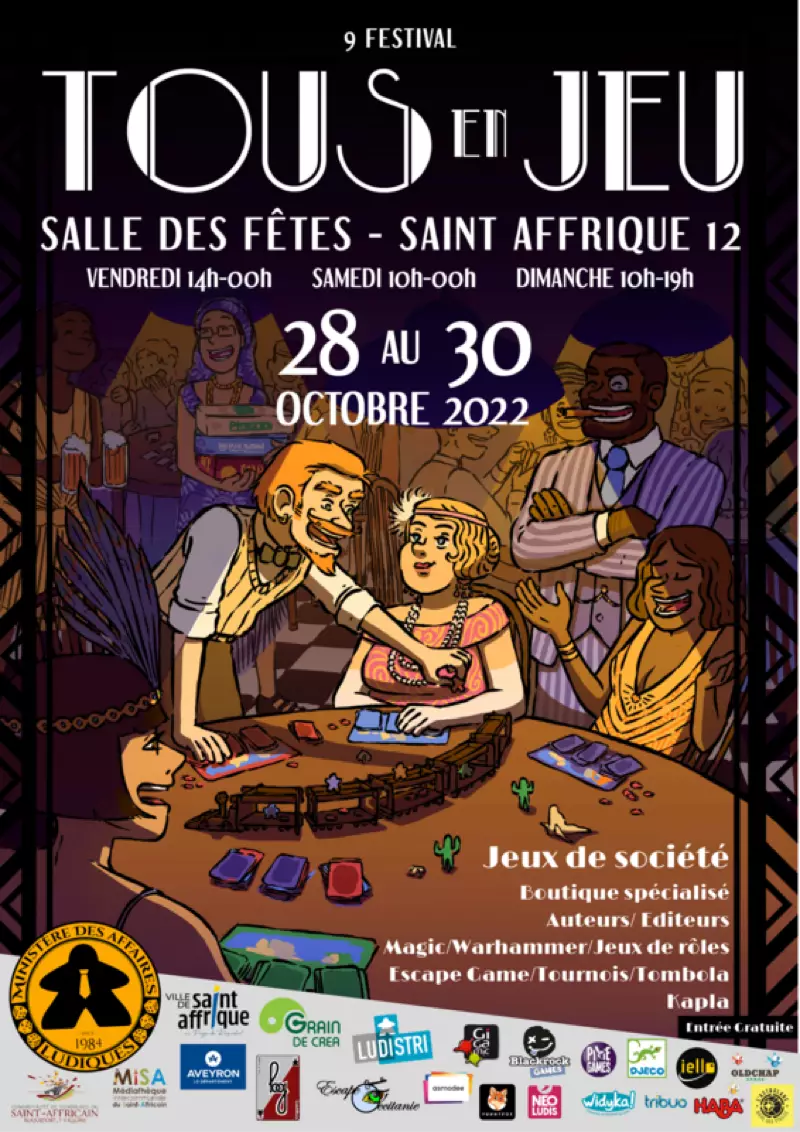 Affiche officielle Tous en jeu 2022