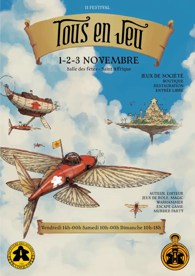 Affiche officielle Tous en jeu 2024