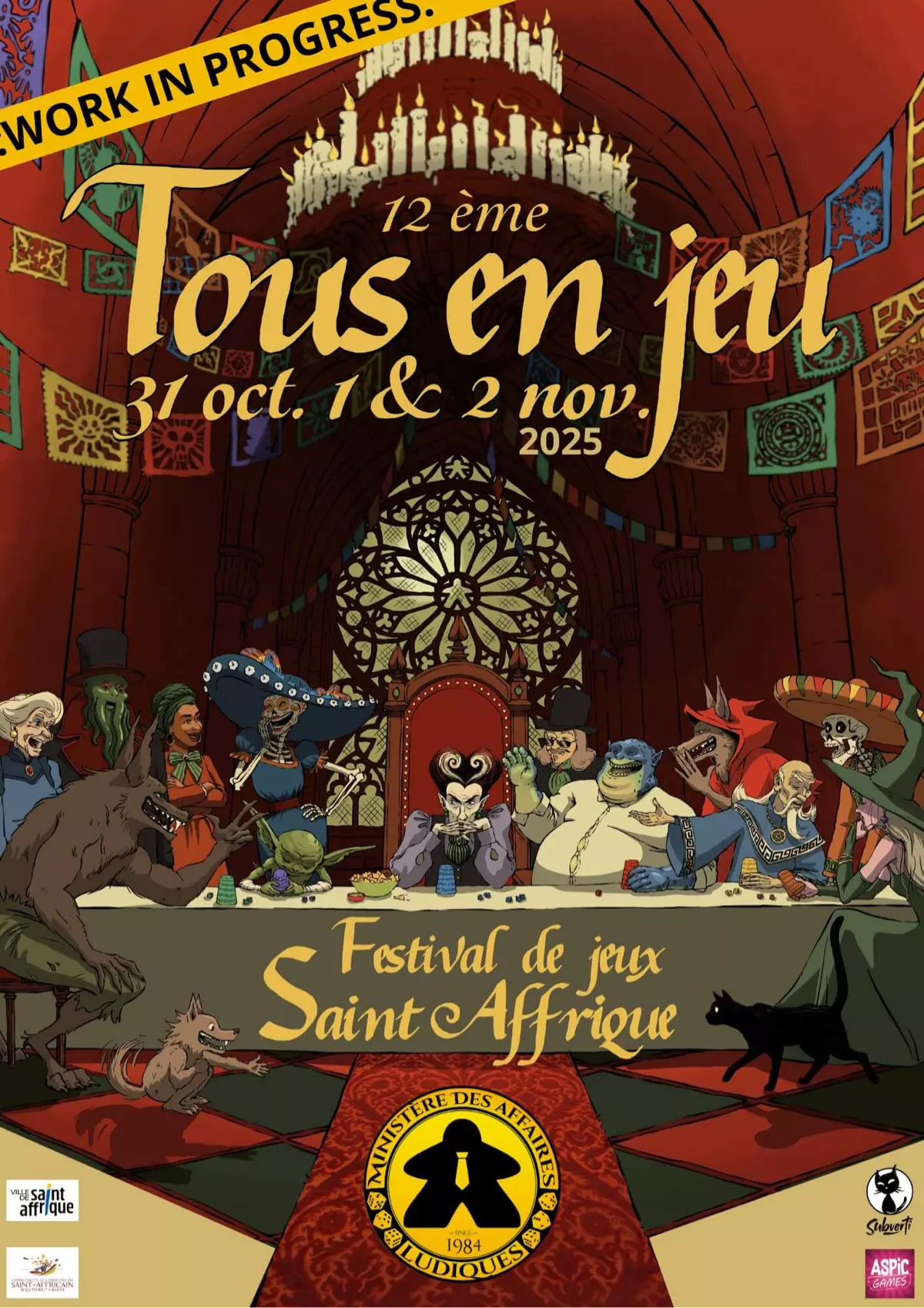 Official poster Tous en jeu 2025