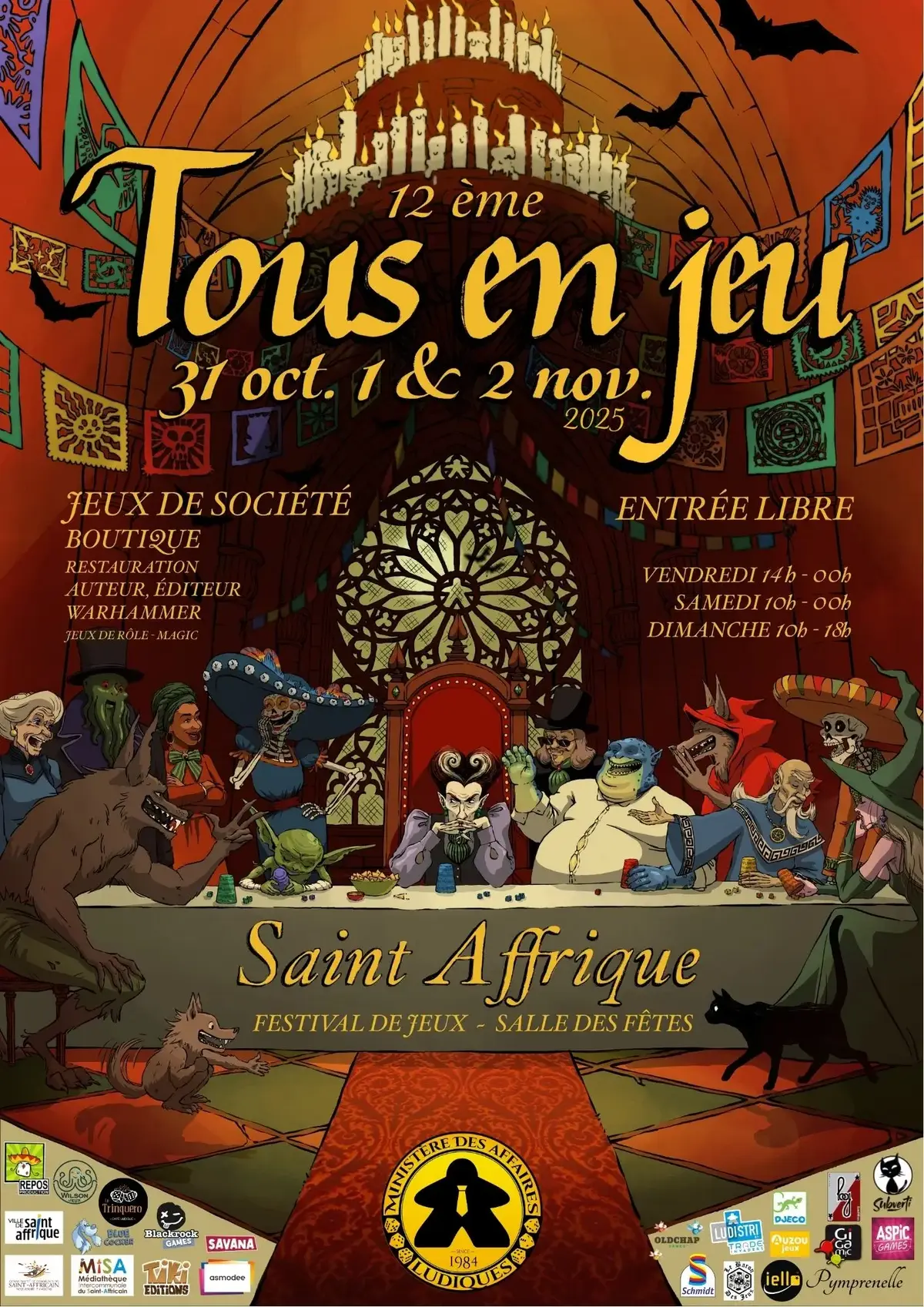 Official poster Tous en jeu 2025