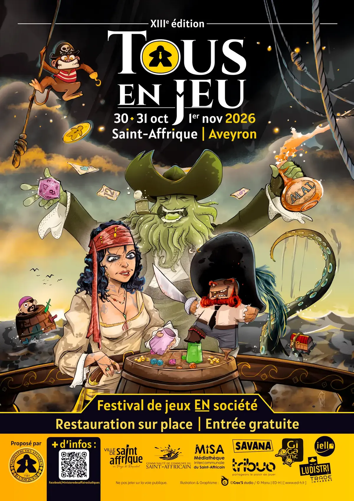 Official poster Tous en jeu 2026