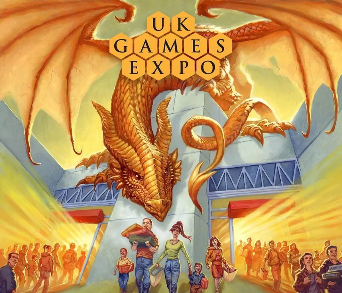 Affiche officielle UK Games Expo 2025