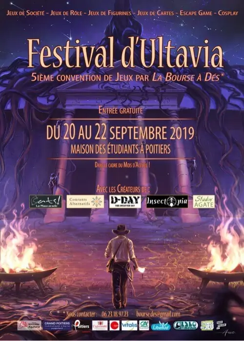 Affiche officielle Festival d'Ultavia 2019