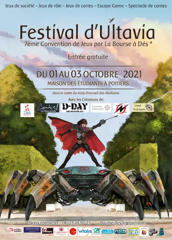 Affiche officielle Festival d'Ultavia 2021