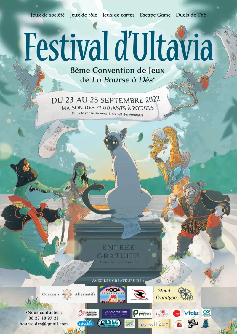 Affiche officielle Festival d'Ultavia 2022
