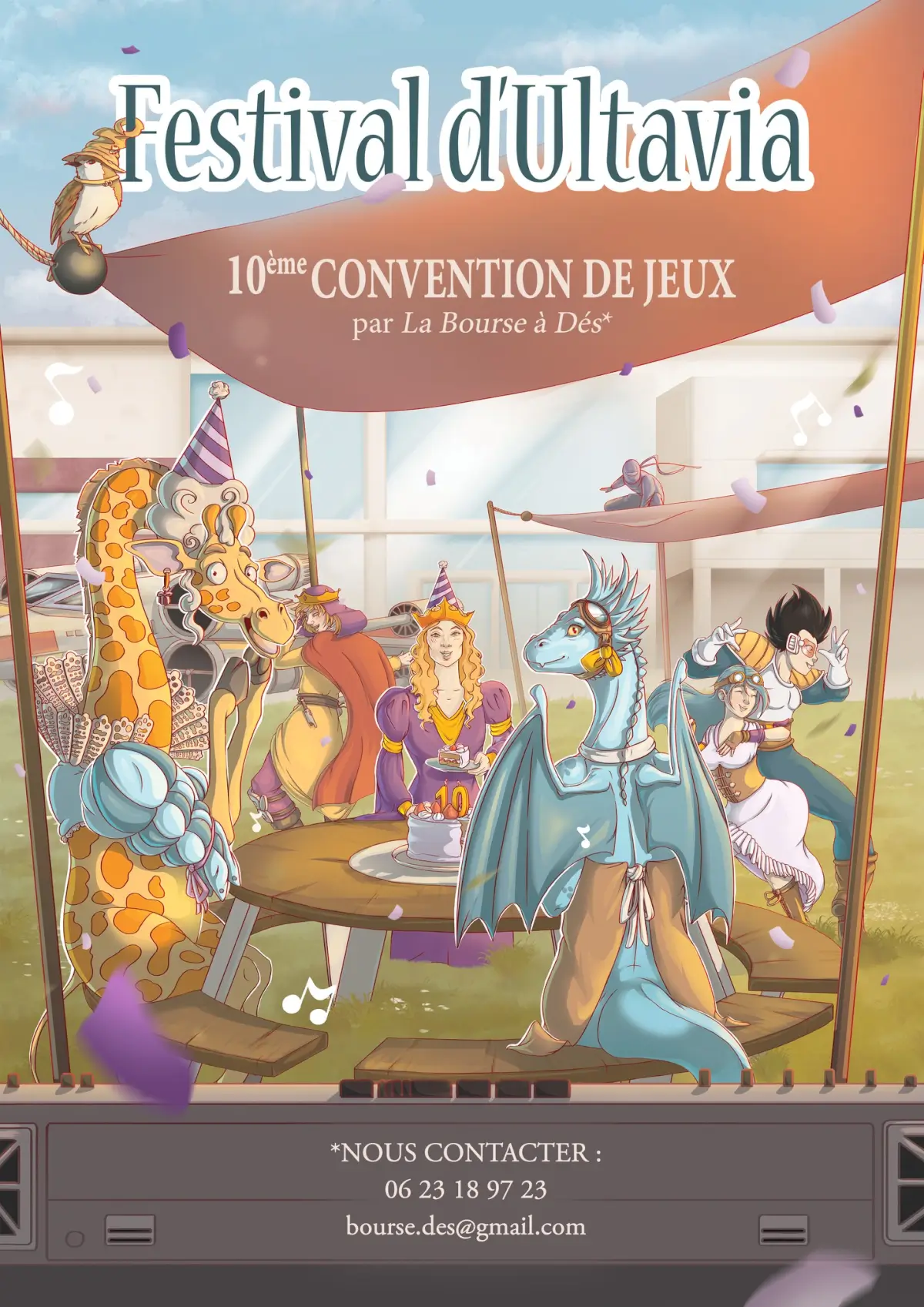 Official poster Festival d'Ultavia 2025