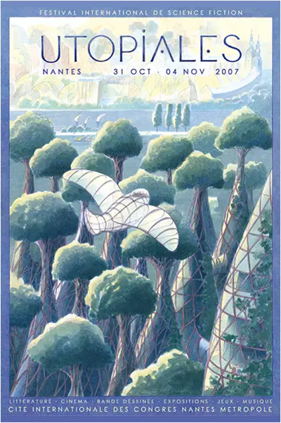Affiche officielle Utopiales 2007