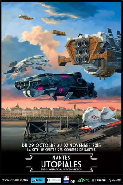 Affiche officielle Utopiales 2015
