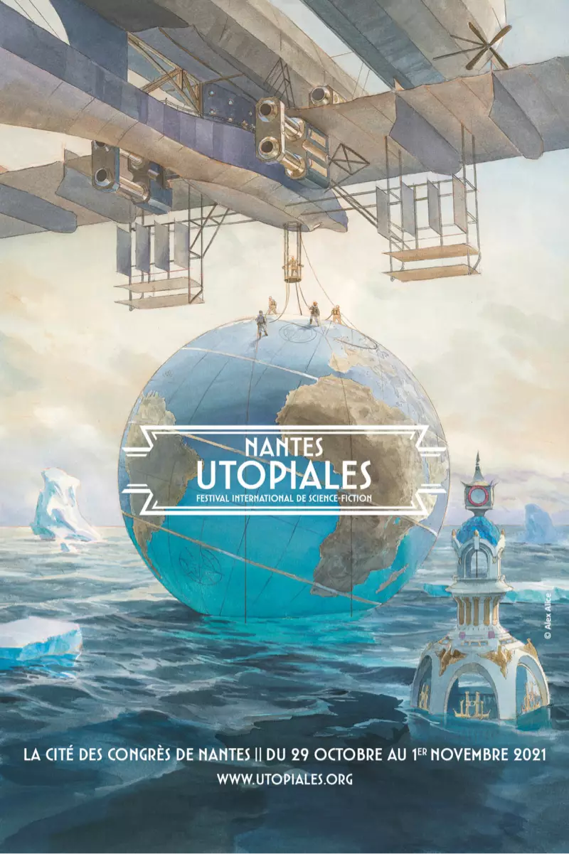 Affiche officielle Utopiales 2021