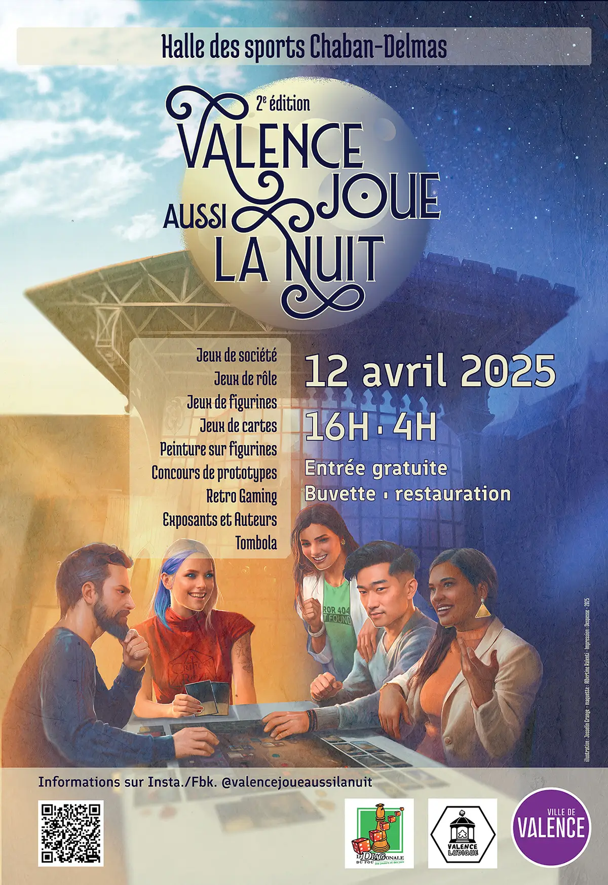 Affiche officielle Valence joue 2025