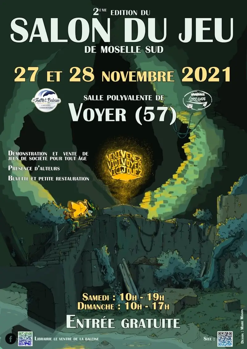 Affiche officielle Venez Voyer Jouez 2021