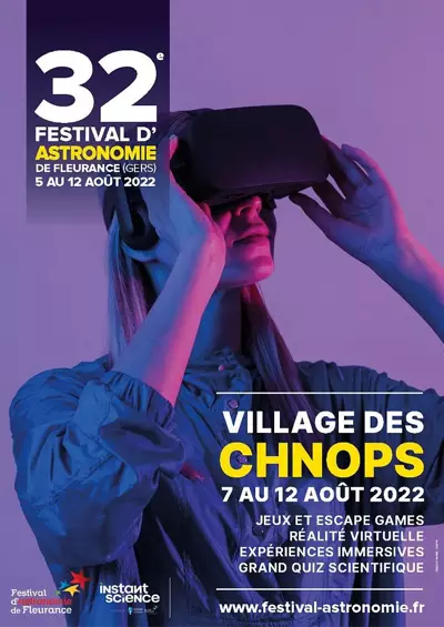 Affiche officielle Village des CHNOPS 2022