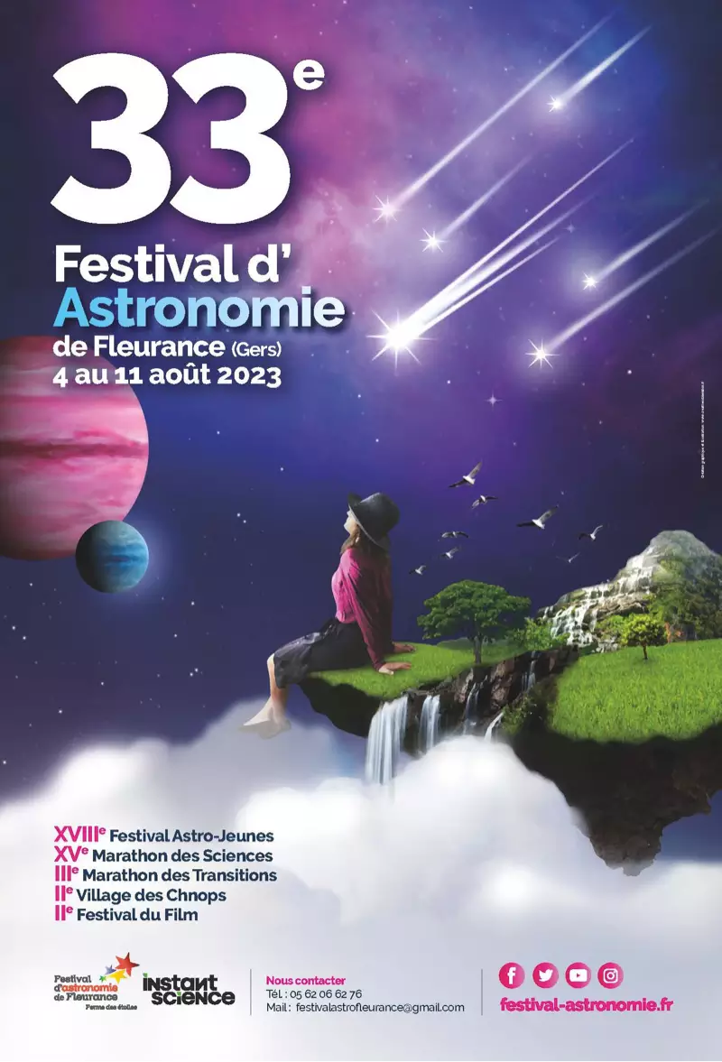 Affiche officielle Village des CHNOPS 2023