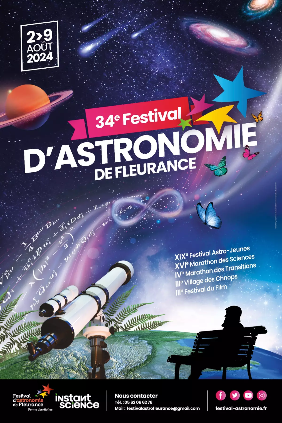 Affiche officielle Village des CHNOPS 2024