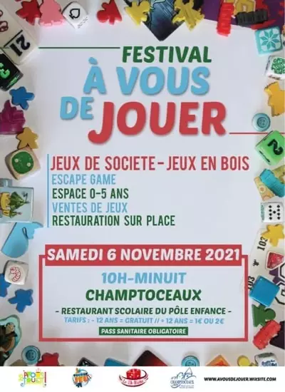 Affiche officielle À vous de jouer ! 2021