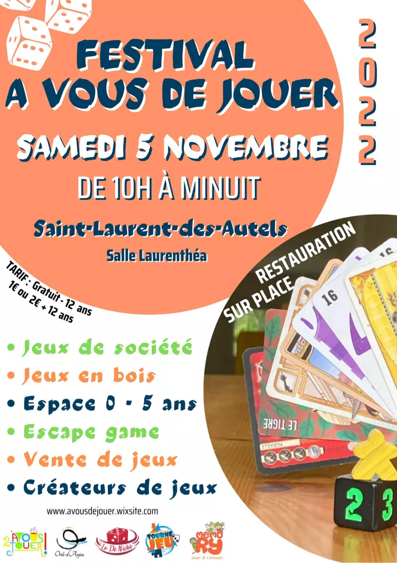 Affiche officielle À vous de jouer ! 2022