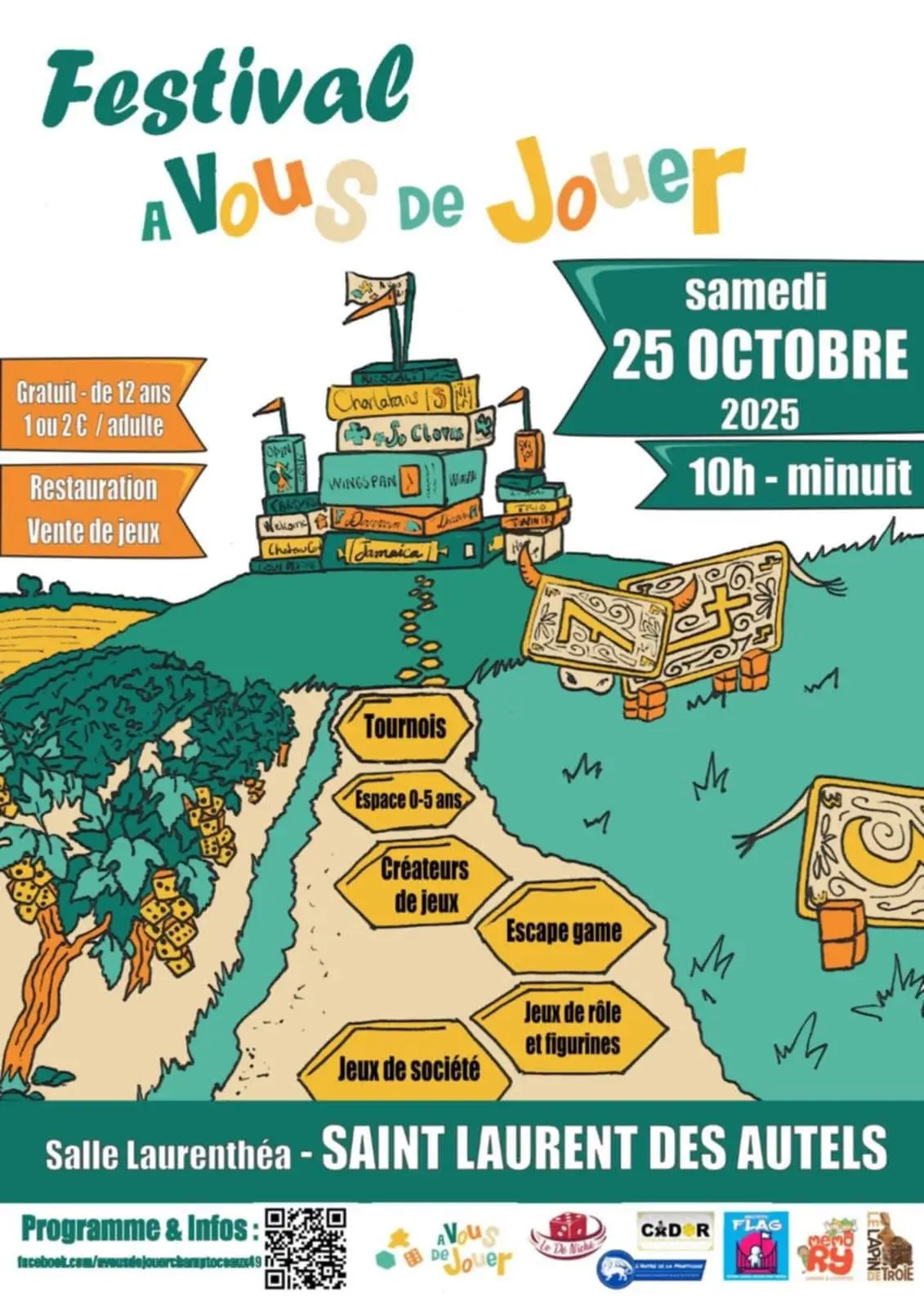 Official poster À vous de jouer ! 2025