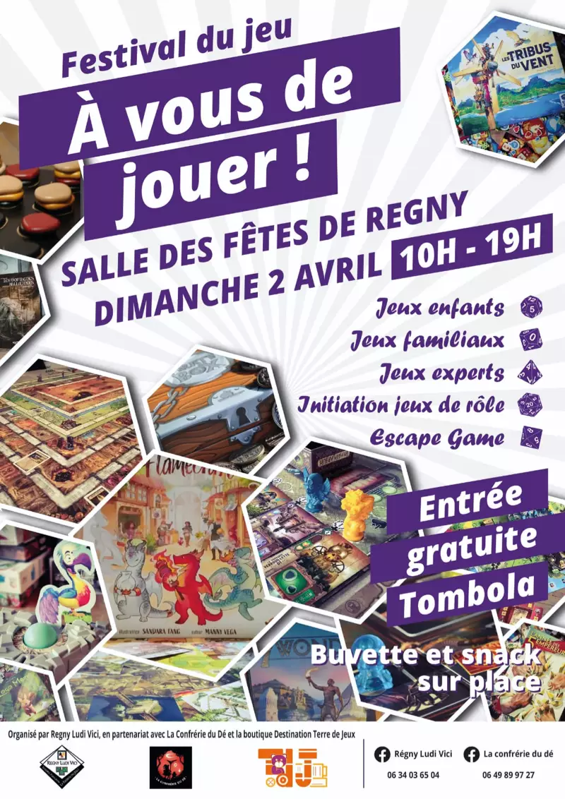 Affiche officielle À vous de jouer ! 2023