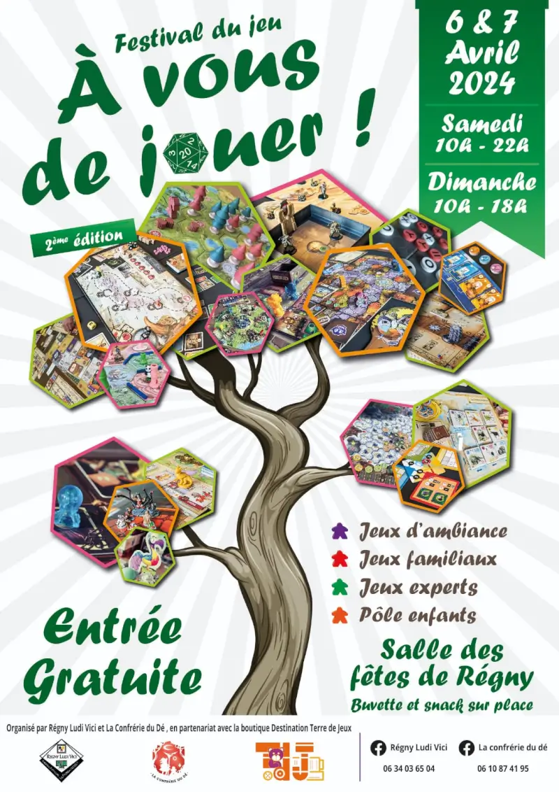 Affiche officielle À vous de jouer ! 2024