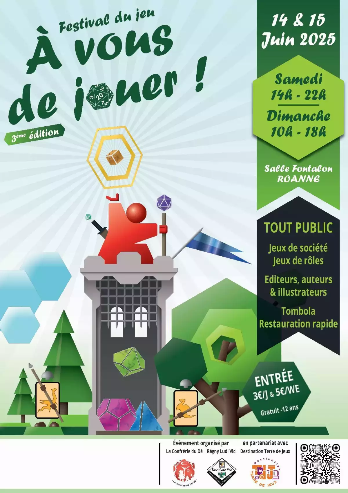 Affiche officielle À vous de jouer ! 2025