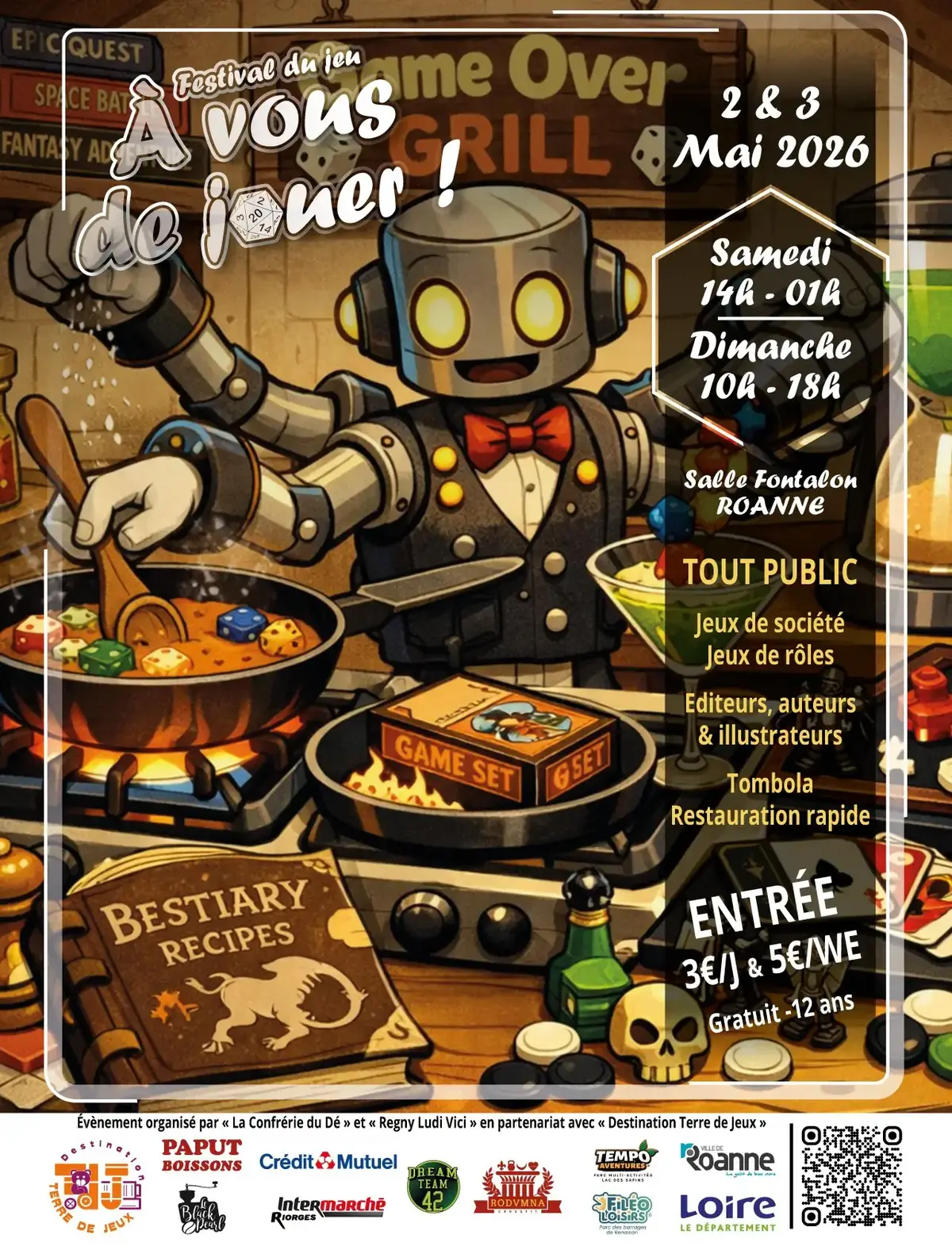 Affiche officielle À vous de jouer ! 2026