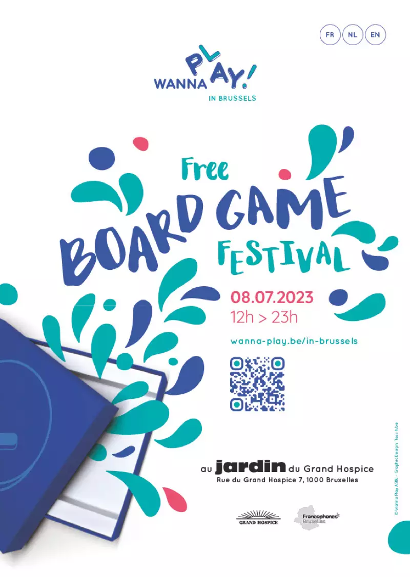 Official poster Wanna Play In Brussels - WPiB 2023