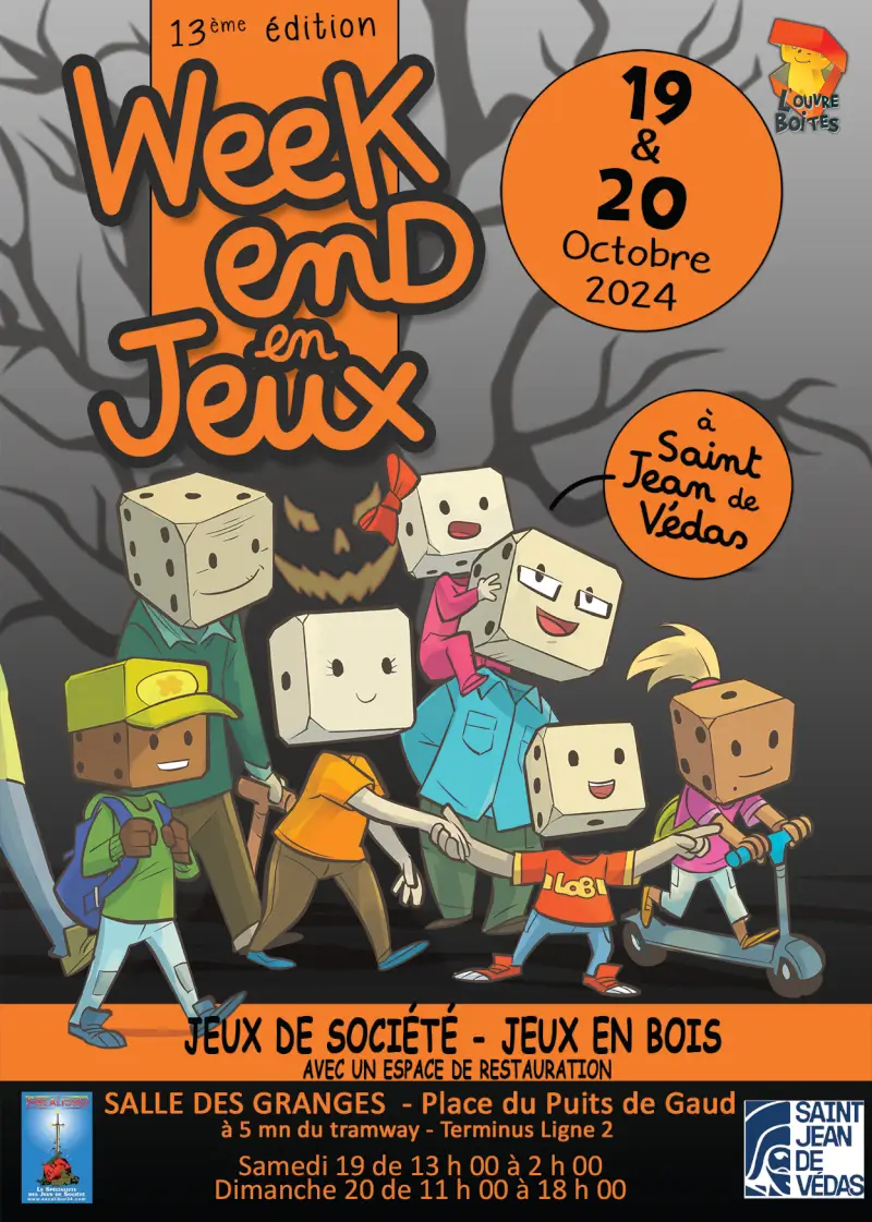 Affiche officielle Week-end en jeux 2024