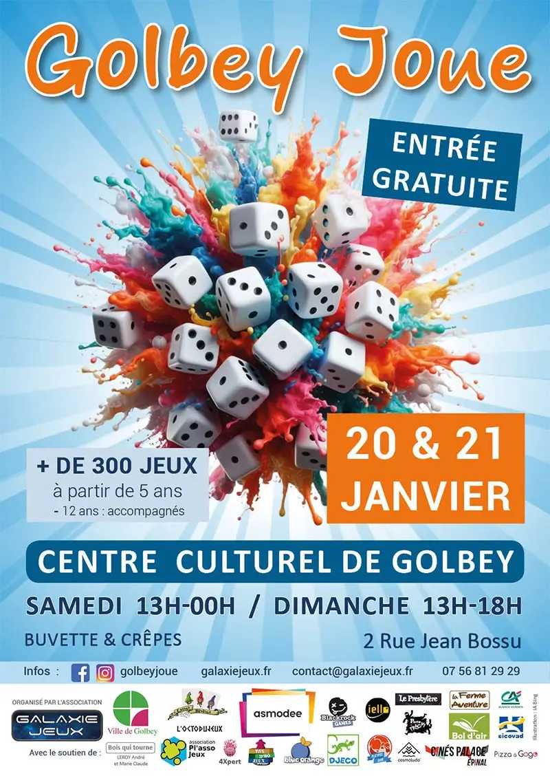 Official poster Golbey Joue 2024