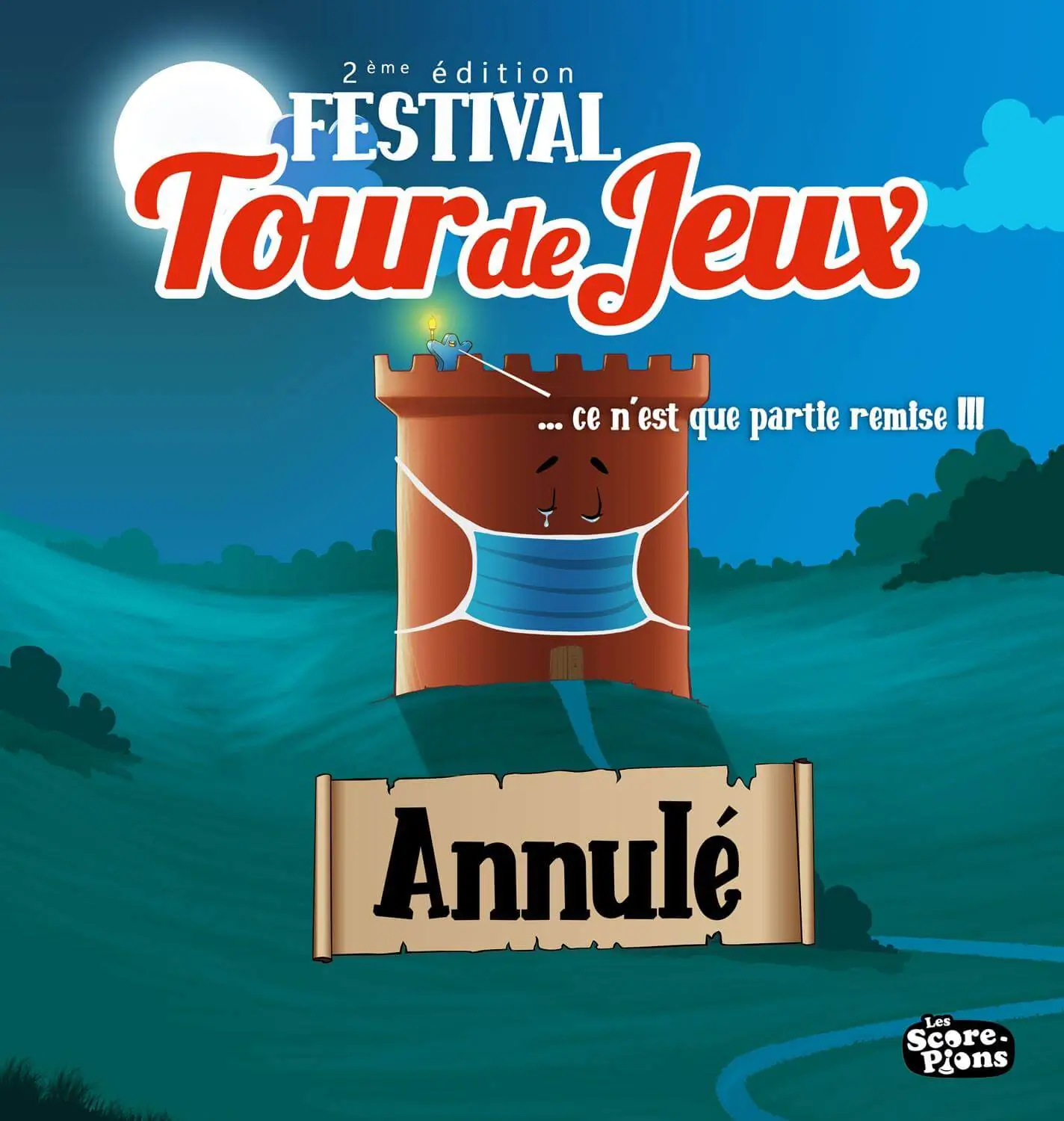 Affiche officielle Tour de Jeux 2020
