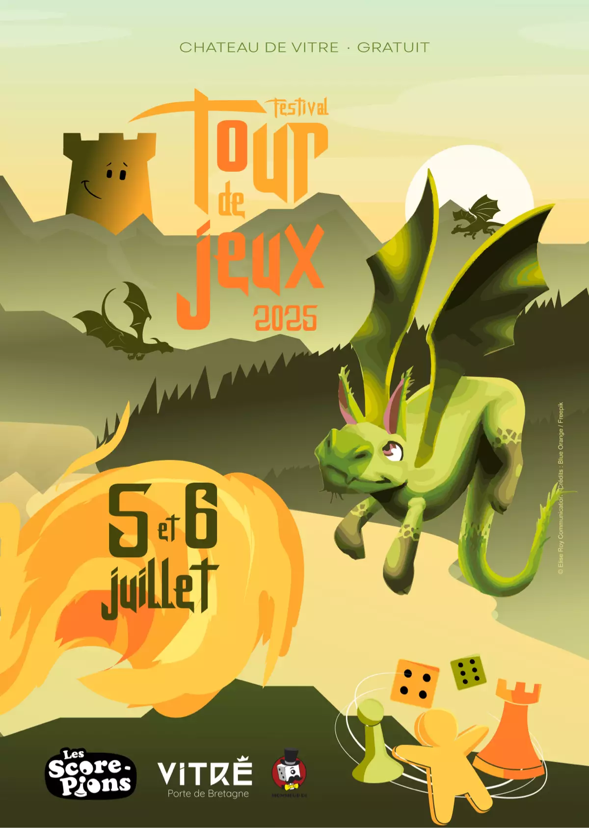 Affiche officielle Tour de Jeux 2025