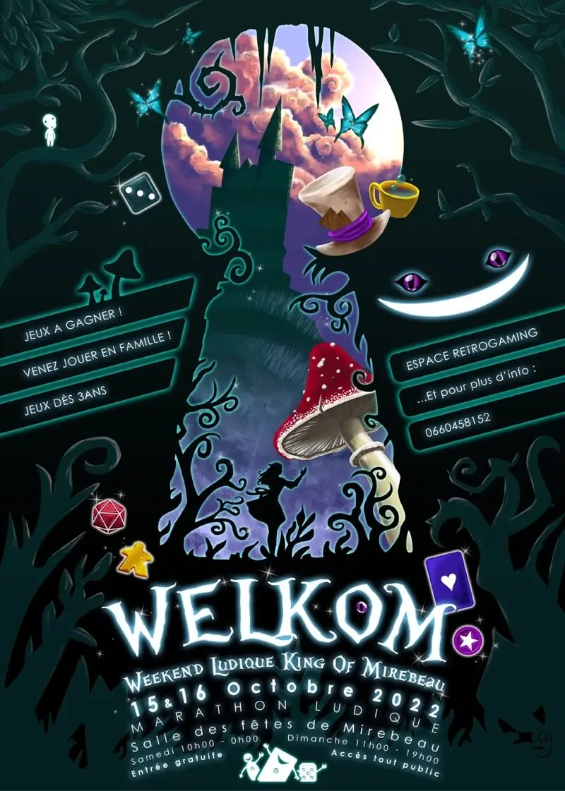 Affiche officielle WELKOM 2022