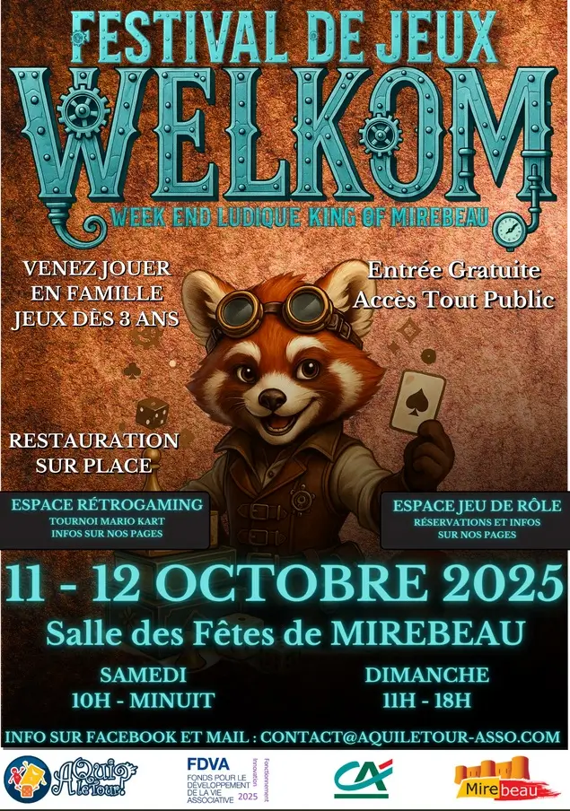 Affiche officielle WELKOM 2025