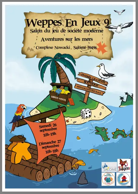 Affiche officielle Weppes en jeux 2026